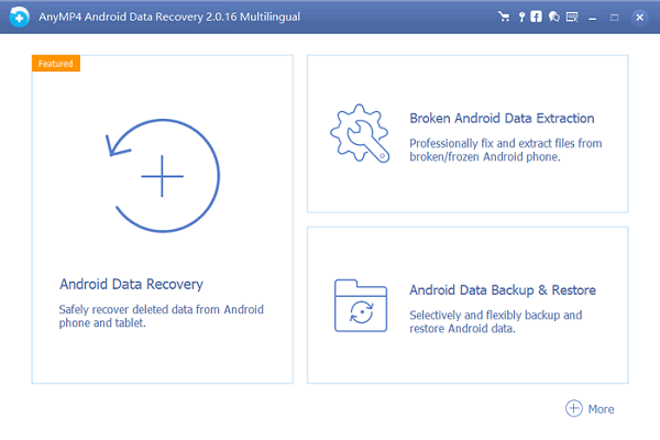 AnyMP4 Android Data Recovery官方最新版下载